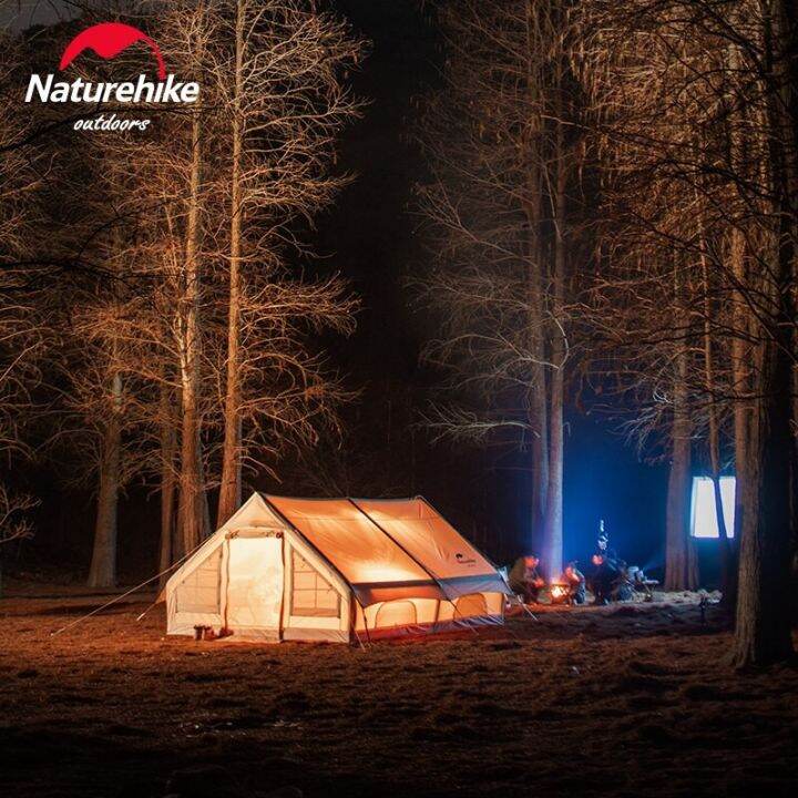 เต็นท์-naturehike-air-12-cotton-inflatable-tent-รับประกันของแท้ศูนย์ไทย