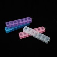 4 Color 7 Days Weekly Pill Medicine Box Tablet Holder Storage Organizer Container Case Pill Box Splitter