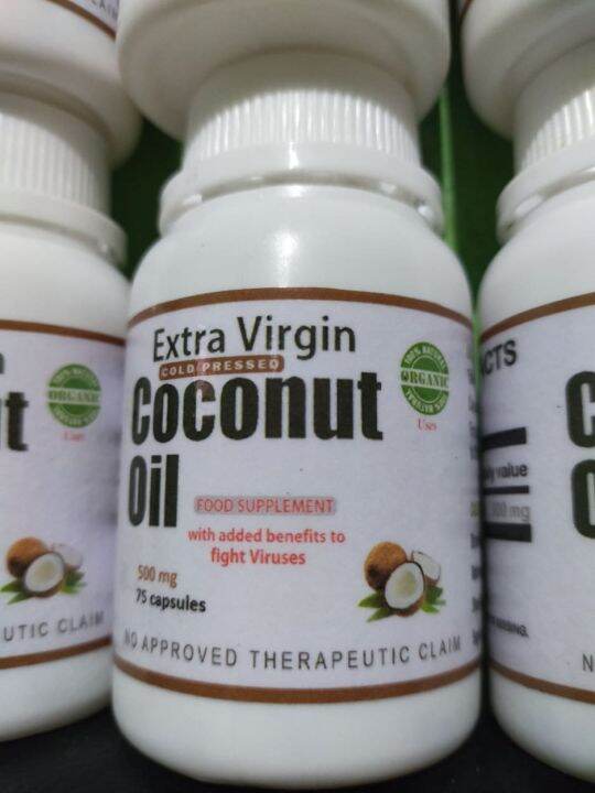 (Extra Virgin) Coconut Oil Capsule Lazada PH