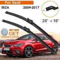 Car Wiper Blade For Seat IBIZA 2009 2017 Windshield Rubber Silicon Refill Front Window Wiper 24 quot; 16 quot; LHD RHD Auto Accessories