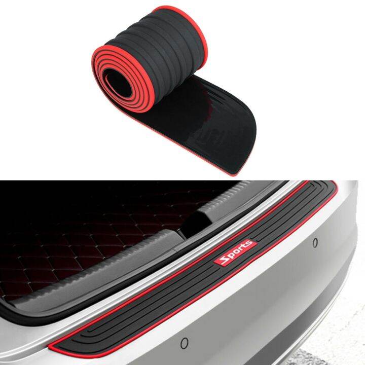 dt-90cm-universal-car-rear-trunk-sill-bumper-guard-protector-rubber-pad-cover-strip-trunk-floor-anti-collision-scratch-trim-strips-hot