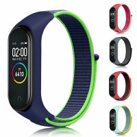 2021Smart Bracelet Nylon Watch Loop Strap Wristband Replacement For Mi Band 3456