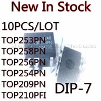 10 ชิ้น/ล็อต TOP253PN TOP253 TOP258PN TOP258 TOP256PN TOP256 TOP254PN TOP254 TOP209PN TOP209 TOP210PFI TOP210 DIP-7 Power IC chip