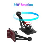 17mm Ball Head Car Bracket Base for Magnetic Gravity Car Phone Holder Car Dashboard Home Desk Table Surface Glue Stand Mount Car Mounts