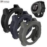 Silicone Protective Cover Cases Anti-Scratch Bezel Protector Replacement for Garmin Instinct Solar/Instinct 2 Cables