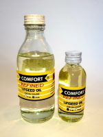 น้ำมันลินซิดยี่ห้อ comfort มี2ขนาด linseed oil ( ราคาต่อขวด)