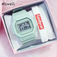 Miwell【Ready Stock】Girl School Student Watch Cute Women LED Sports Watches Lady Digital Watch WH2012-60