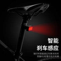 【cw】BK820 USB Charging Gravity Induction Inligent ke Bicycle Riding Taillight