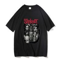 Slipknots Tshirt Heavy Metal Tee Punk Tshirt Prepare For Hell Tour T Shirts Rock Band Man Gildan