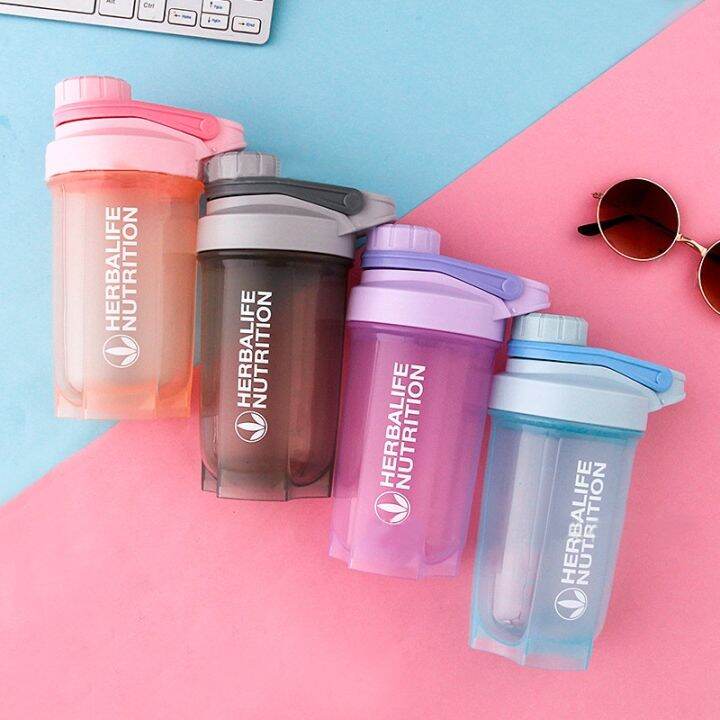 500ml Herbalife Cup Shaker Sports Cup Fitness Water Bottle Home Living ...