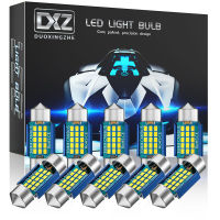 DXZ 10Pcs C5W LED Bulbs Canbus Festoon-31MM 36MM 39MM 41MM C10W Car Interior Dome Reading Light Auto License Plate Lamp 12V 24V