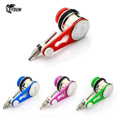 （A Decent035）LEYDUN New Knot Assist Fishing Tools GT FG PR Bobbin Knotter Line Leader Connection Knotting Machine Winder Lines Wire Tool