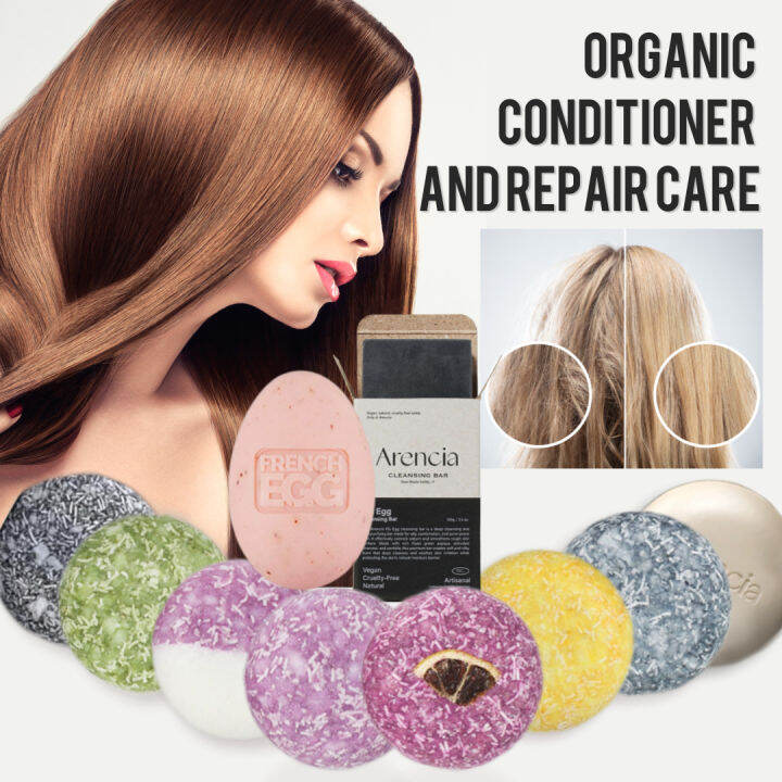 Arencia Shampoo Bar NO Silicone NO Paraben Natural Organic Hair Care
