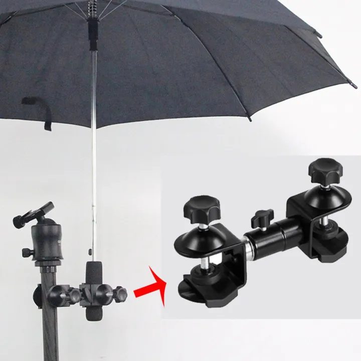 Miracle Shining Tripod Umbrella Holder, Clamp Stand, Adjustable