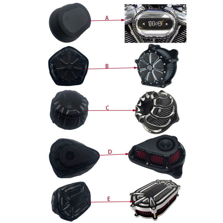 RSD Motorcycle Waterproof Rain Sock Air Filter For Harley Touring Sportster Softail Fatboy Dyna