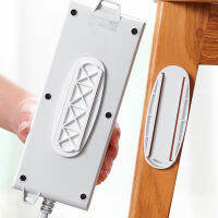 Universal Fixing Hook Socket Electrical Appliances Organize Hook Household Wall-mounted Plug-in Board Router Power Strip Holder