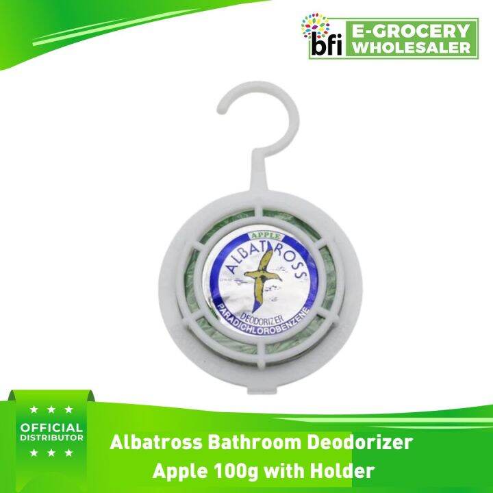 BFI Albatross Bathroom Deodorizer Apple 100g with Holder Lazada PH