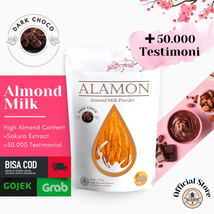 Asi Booster Almond Milk Susu Almond And Ekstrak Sakura Pelancar Asi