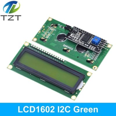 【Worth-Buy】 หน้าจอสีเขียวโมดูล Lcd สีฟ้า Iic/ I2c 1602สำหรับ Arduino 1602 Lcd Uno Lcd1602i2c Lcd1602 Mega2560 R3