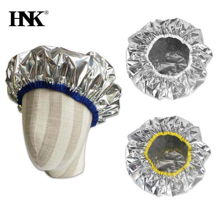 27-28-30cm-in-diameter-shower-cap-heat-insulation-aluminum-foil-hat-elastic-bathing-cap-for-women-hair-salon-bathroom-adhesives-tape