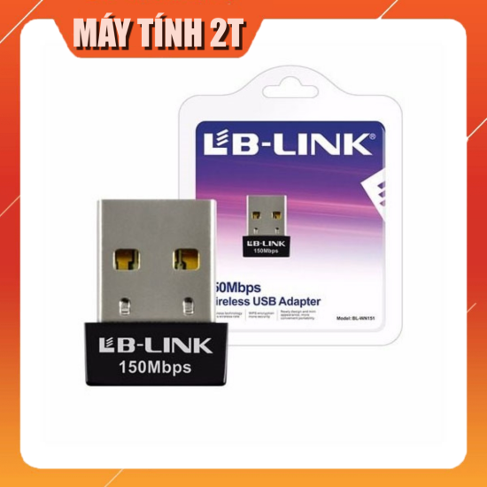 Usb thu wifi lb-link bl-wn151 tốc độ 150mb giá rẻ - máy tính 2t - ảnh sản phẩm 1