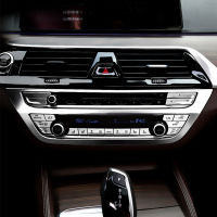 Car Console Multimedia Air Conditioner Buttons Decoration Cover Stickers Trim For BMW X3 G01 X4 2018 2019 Interior Accessories