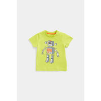 เสื้อยืดเด็กผู้ชาย Mothercare Robot T-Shirt CC843