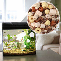 UXCELL 420G Aquarium Filter Balls Media แหวนเซรามิค Biological Ball พร้อมกระเป๋าฟรีสำหรับถังปลาชุด Pond Accessorie