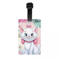 【DT】 hot  Movie Maries Cat Luggage Tag Custom Funny Kitten Film Baggage Tags Privacy Cover Name ID Card