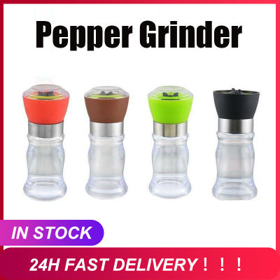 1Pcs Newest Stainless Mill Salt Pepper Steel DIY Manual Bottle Grinder Glass Pepper Grinder Bottle Kitchen Tools