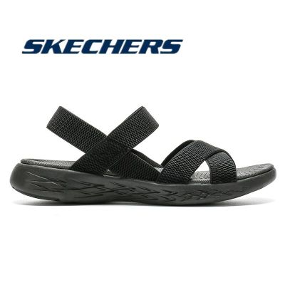 Skechers_Gorun สเก็ตเชอร์ส รองเท้าแตะ ผู้หญิง สเกตเชอร์_GOwalk Arch Fit On-The-Go Sandals Shoes - 92500-GRY