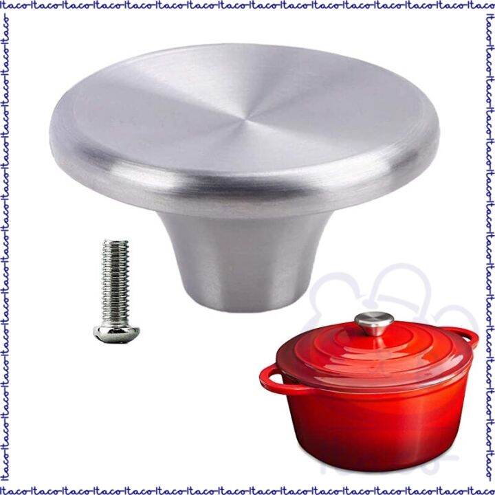 ITACO Stainless Steel 304 Dutch Oven Replacement Knob Pot Lid handle