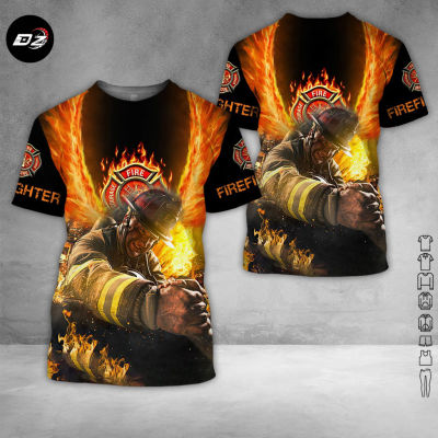 2023 Firefighter 3D All Over Printed Clothes CG4883