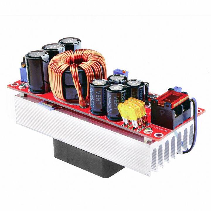 จัดส่งจากประเทศไทย-1800w-40a-dc-step-up-แปลงไฟ-step-up-dc-dc-converter-dc-to-dc-step-up-in-10-60v-out-12-90v-เพิ่มไฟ-ปรับเพิ่ม-แรงดัน-ไฟฟ้า