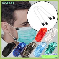 SFAJAI 5pcs 3.71.3ซม. ทนทาน หัวเข็มขัดผ้าใบ หัวเข็มขัดเชือก Camisole Stabilizer คลิป ที่หนีบหลังคา คลิปพลาสติก