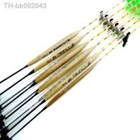 ✖♙ 5pcs/lot Wood Balsa Fishing Float Shallow Water Ice Flotteur Peche Bobbers Wooden Fish Float Fishing Accessories Tackle