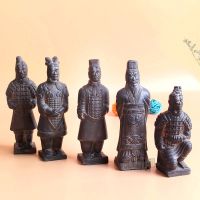 China Antique Terracotta Army Soldier Sculpture Qin Dynasty Warriors Model Handmade Crafts Gift