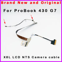 วิดีโอ LVDS แล็ปท็อปจอแอลซีดี LED บารู Paparan Kabel สำหรับ G7 HP ProBook 430 X8L LCD NTS Kamera Kabel DD0X8LLC400