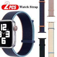 2PCS Nylon Strap For Apple Watch Strap 8 7 SE 6 5 4 Ultra 49MM 40MM 44MM 45MM 41MM Accessorie Bracelet for IWatch Series 40mm Straps