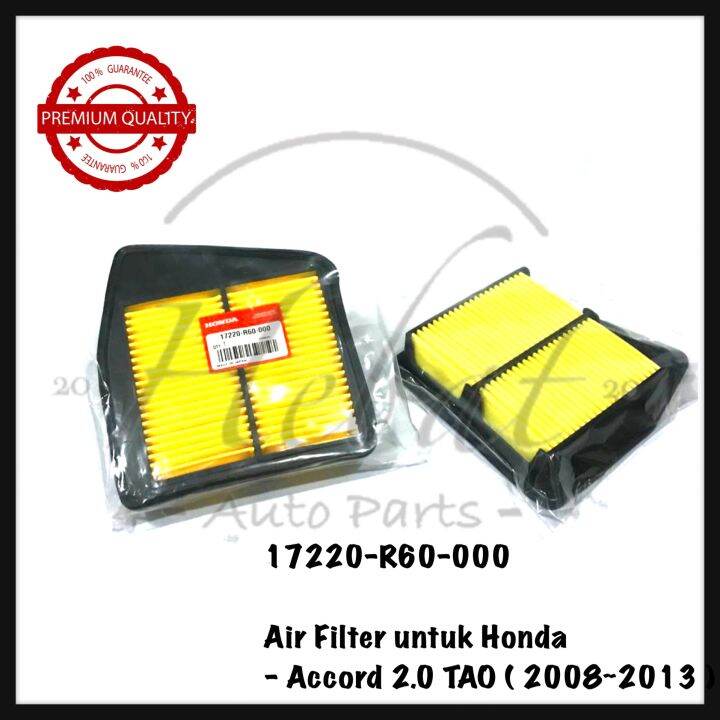 Honda Accord TAO 2.0 ( 20082013 ) Air Filter 17220R60000 TA0 Lazada