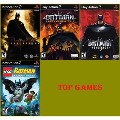 Batman แบทแมน  แผ่นเกม PS2  Playstation 2 ทุกภาค