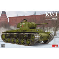 RYEFIELD MODEL RM-5056 135 KV-1 Reinforced Cast Turret Tank Model 1942 - Scale Model Kit888