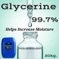 20 kg.Glycerine 99.7% (กลีเซอริน 99.7%) สีใส