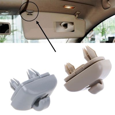 8U0857562 8E0857562 Plastic Gray Sun Visor Clip Hook Holder for Audi 2013-2015