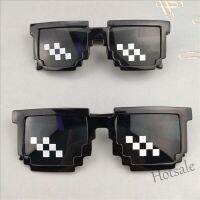 【hot sale】✗✐ D03 Children Adult Mosaic Funny Sunglasses Prop Parent-child Glasses