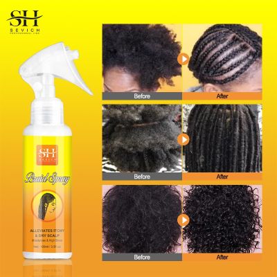 2023 Hot African Braid Cleaning Brightening spray Powerful cleaning anti itching moisturizing and brightening braids Hair care