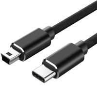 Built S กล้องดิจิตอลแล็ปท็อปกล้อง OTG สายซิงค์ข้อมูล USB ชนิด C เพื่อสายมินิ USB USB-C มินิ5-Pin ชาร์จอย่างรวดเร็ว