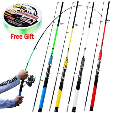 Shop Sougayilang Fishing Rod 1.5m-2.4m Spinning Resin Fishing Rod