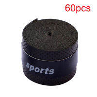 60Pcs Grip Sweatbands Anti-ไม้แร็ตเก็ตลื่นแท่งปลาOverแบดมินตันมือจับเทป