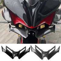 Motorcycle Spoiler Naked Front Spoiler Winglets Aerodynamic Wing Spoiler Front Fairing Aero Wing Motorcycle Refitted Accessories